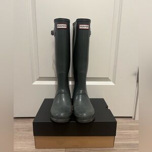 Hunter Boots
Dark Grey
Size 9